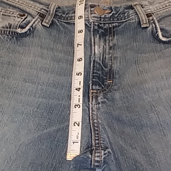 J Crew Women Wide Leg Blue Jeans - Picture 5 of 9